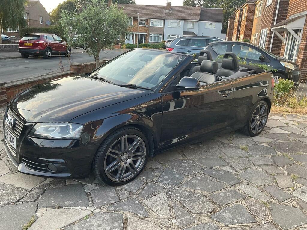 Audi A3 Cabriolet 1.8 Tfsi Black Edition S Tronic Euro 5 Black #2