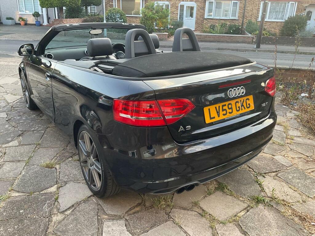 Audi A3 Cabriolet 1.8 Tfsi Black Edition S Tronic Euro 5 Black #3