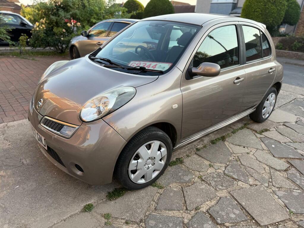 Nissan Micra 1.2 16V Acenta Beige #3