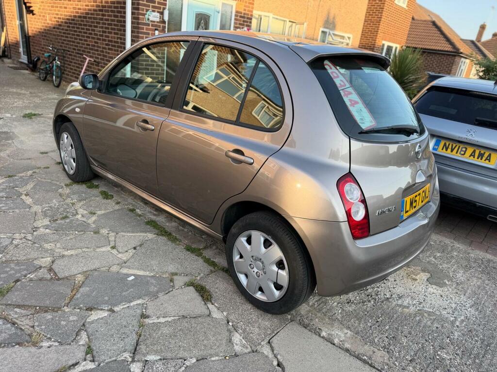 Nissan Micra 1.2 16V Acenta Beige #4