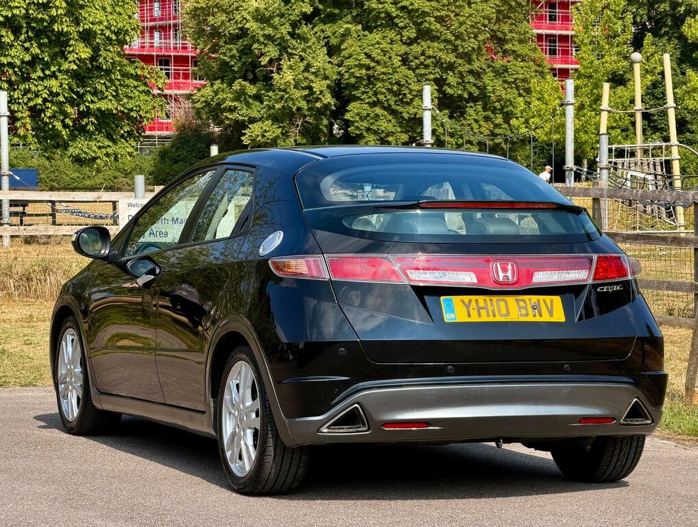Honda Civic Hatchback 1.8 I-vtec Ex 201010 Black #6