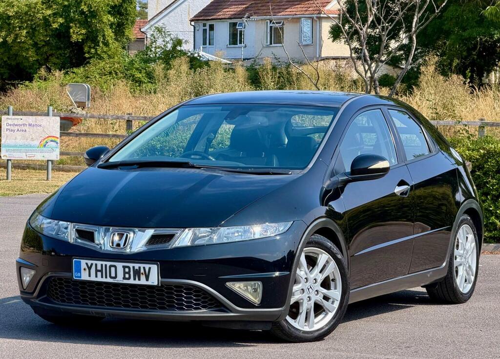 Honda Civic Hatchback 1.8 I-vtec Ex 201010 Black #3