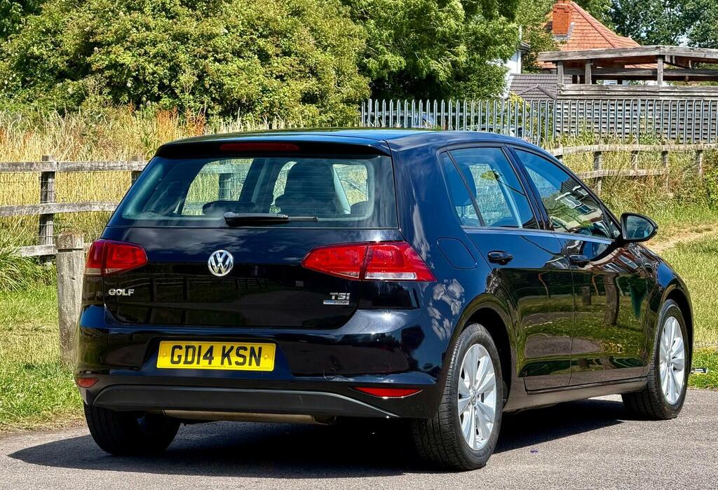 Volkswagen Golf Hatchback 1.2 Tsi Bluemotion Tech S Euro 5 Ss 5 Black #6