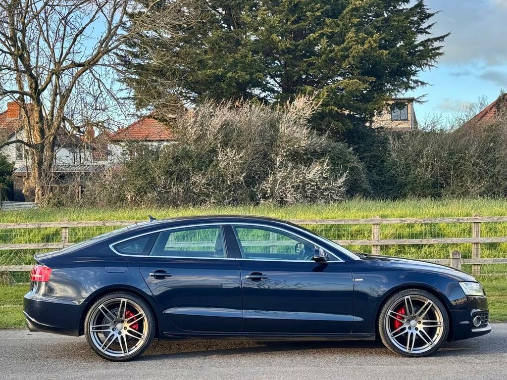 Audi A5 2.0 Tfsi S Line Sportback S Tronic Quattro Euro 5 Blue #4