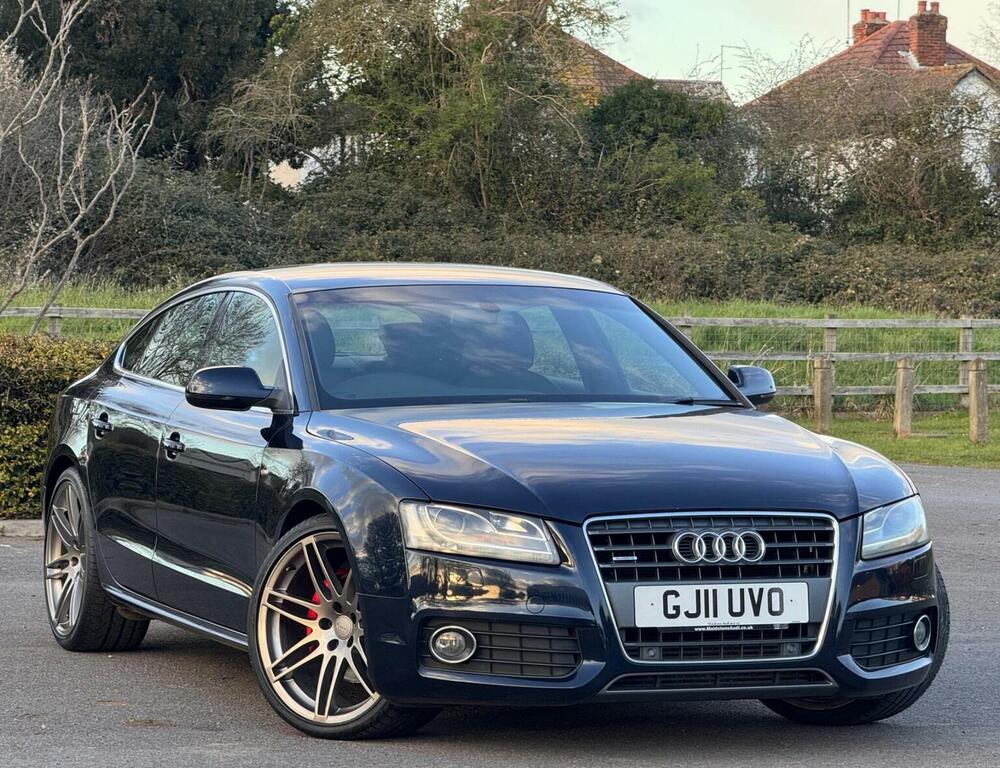 Audi A5 2.0 Tfsi S Line Sportback S Tronic Quattro Euro 5 Blue #5