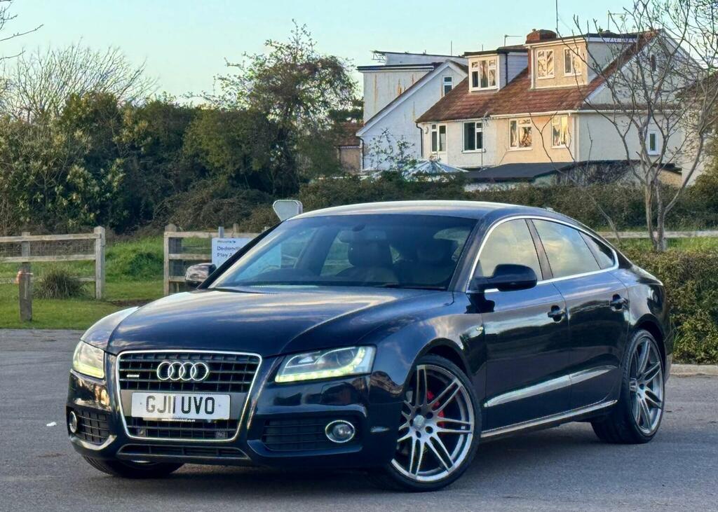 Audi A5 2.0 Tfsi S Line Sportback S Tronic Quattro Euro 5 Blue #2