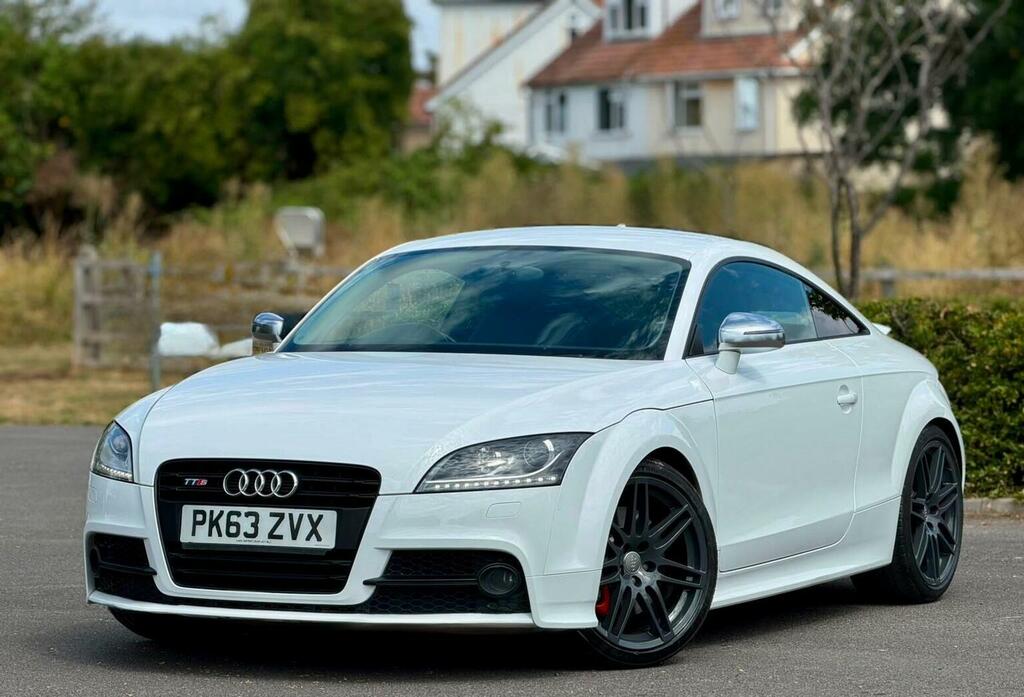 Audi TTS Coupe 2.0 Tfsi Black Edition Quattro Euro 5 2 White #3