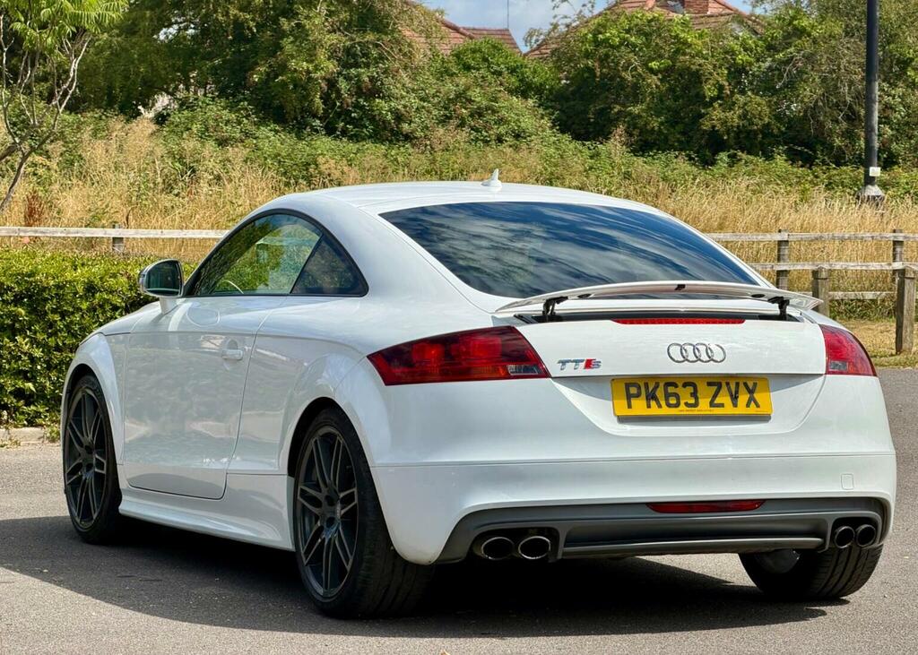 Audi TTS Coupe 2.0 Tfsi Black Edition Quattro Euro 5 2 White #4