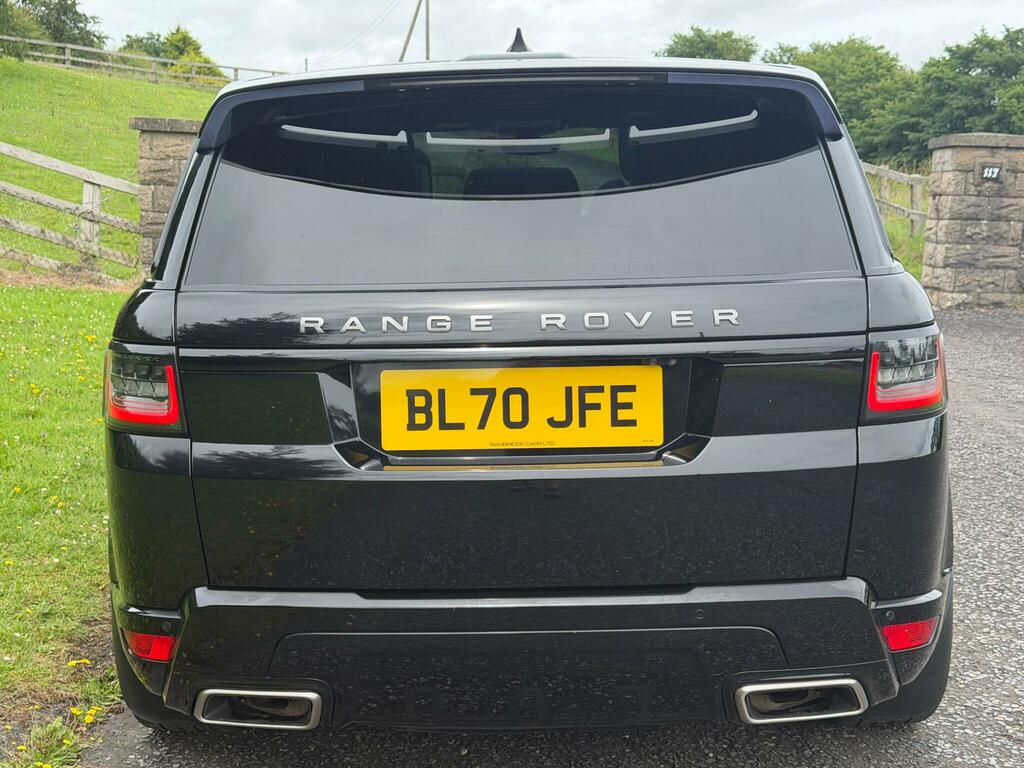 Land Rover Range Rover Sport Hse Silver Black #6