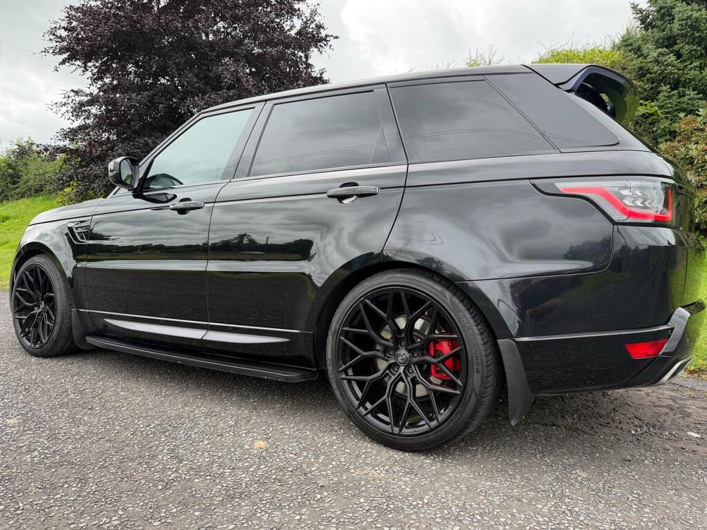 Land Rover Range Rover Sport Hse Silver Black #5