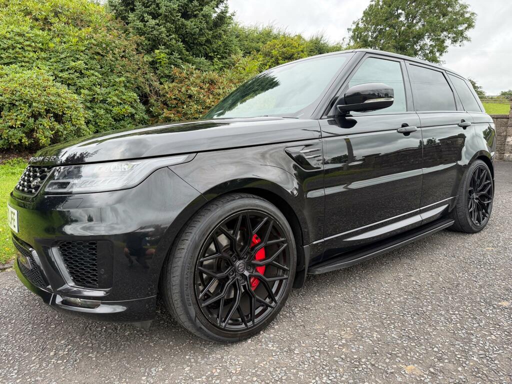 Land Rover Range Rover Sport Hse Silver Black #4