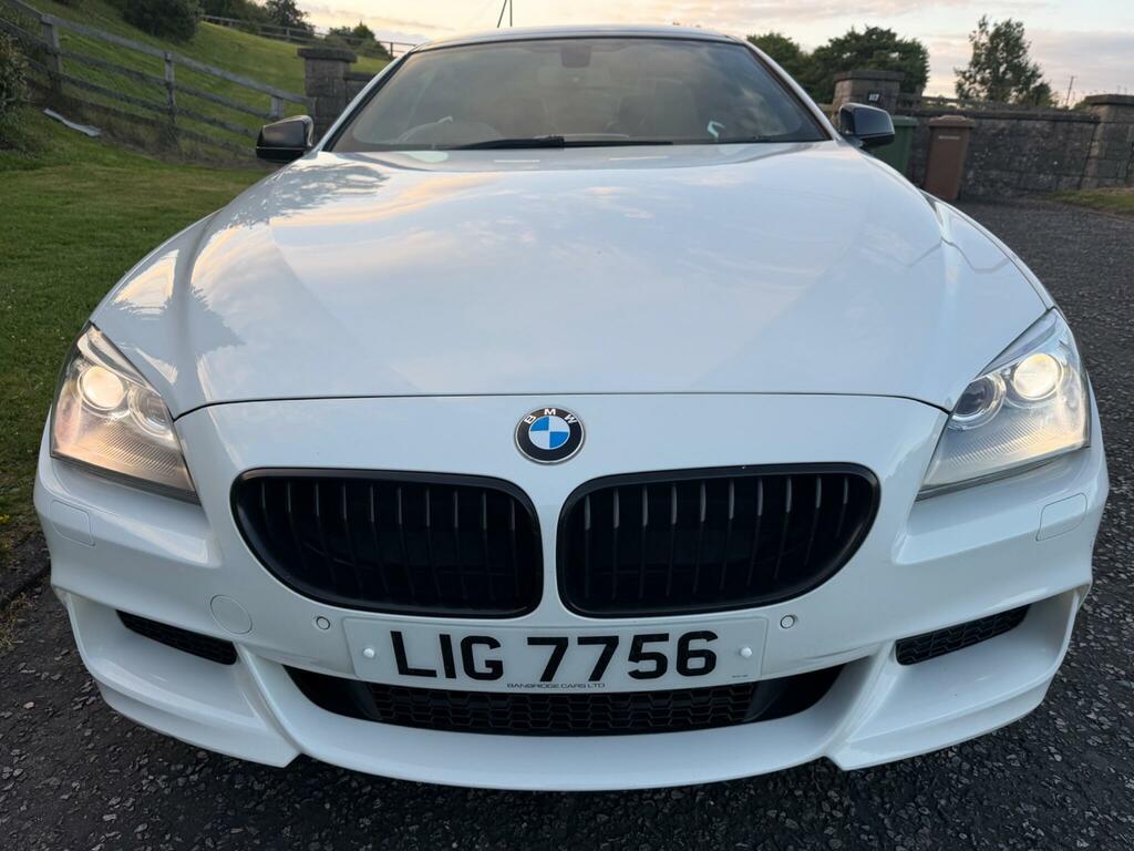 BMW 6 Series 3.0 640D M Sport Euro 5 Ss White #2