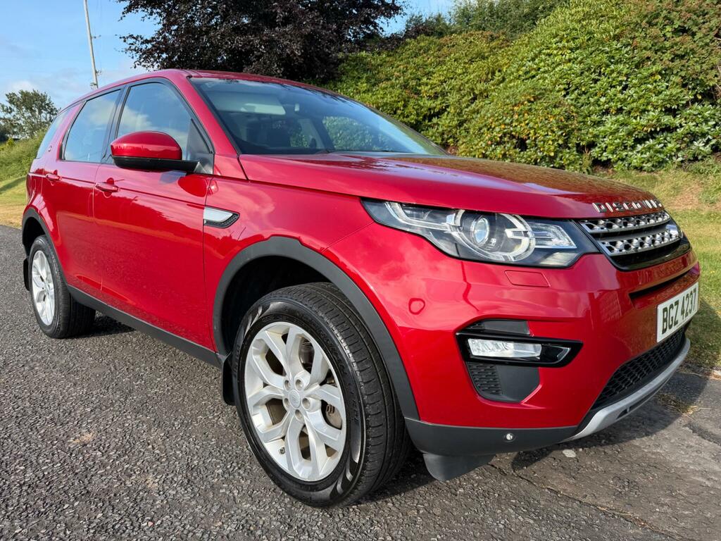 Land Rover Discovery Sport Hse Red