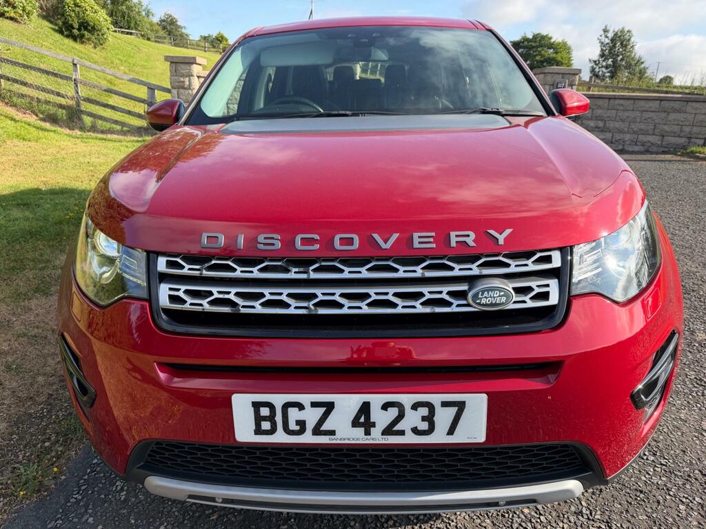 Land Rover Discovery Sport Hse Red #2