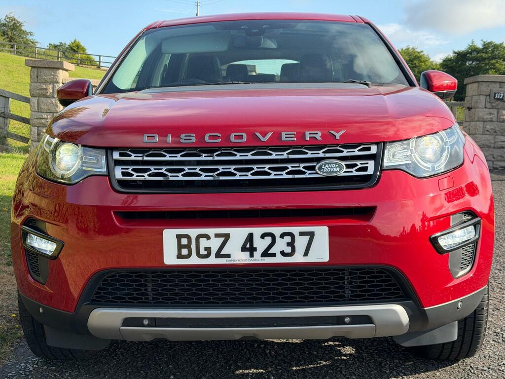 Land Rover Discovery Sport Hse Red #3