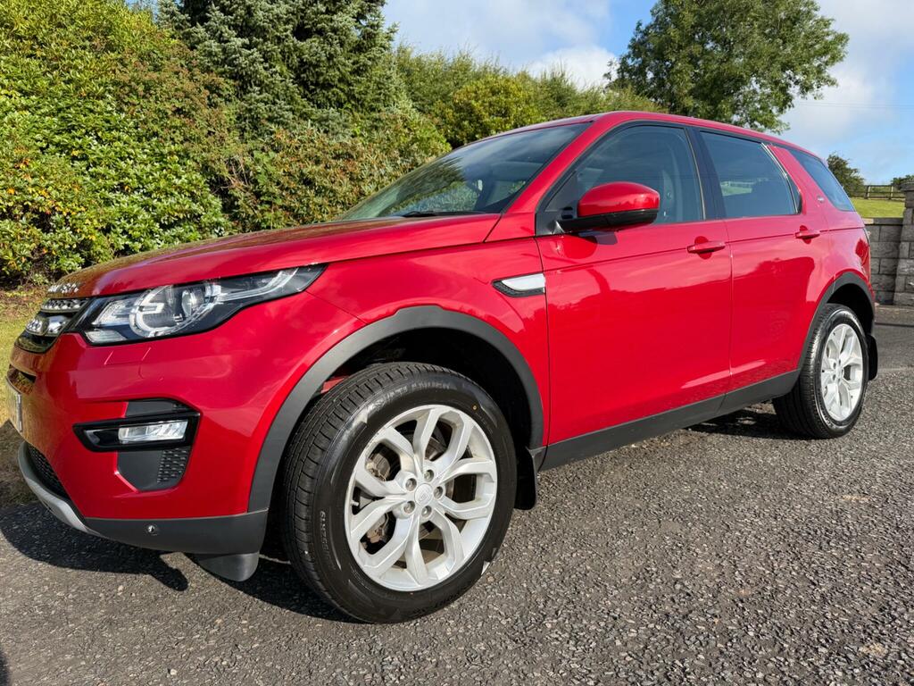 Land Rover Discovery Sport Hse Red #4
