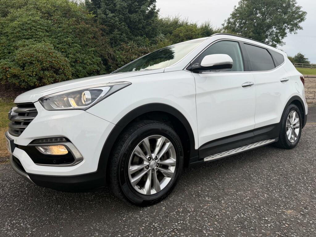 Hyundai Santa Fe Premium White #4