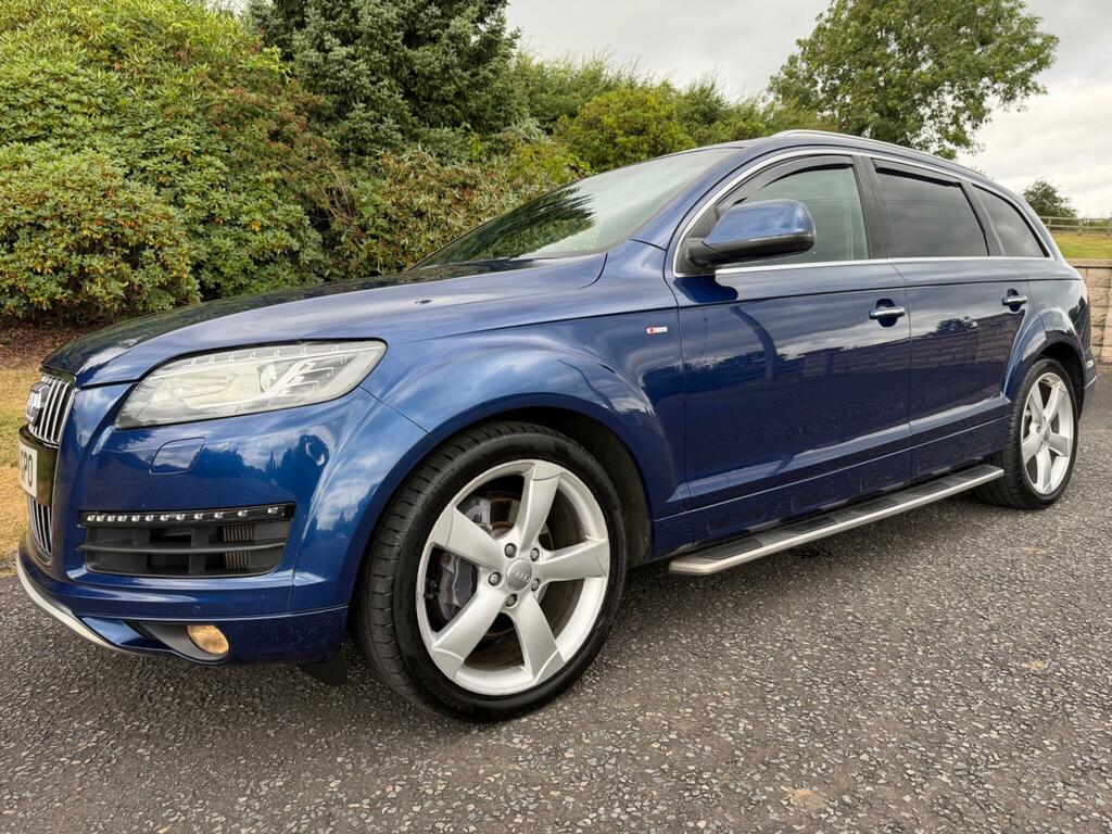 Audi Q7 S Line Style Edition Blue #4