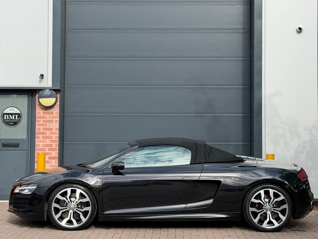 Audi R8 Spyder Quattro V10 4Wd Blue #11