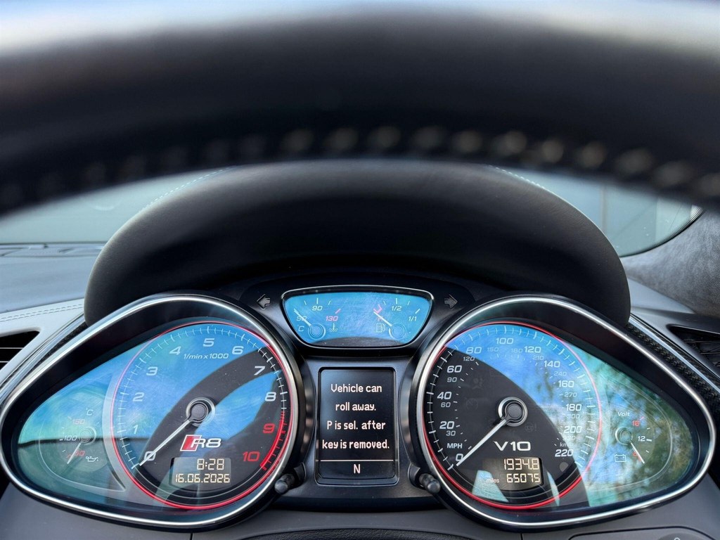 Audi R8 Spyder Quattro V10 4Wd Blue #26