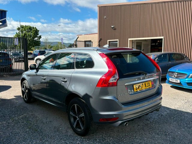 Volvo XC60 2017 2.4 D5 R-design Lux Nav Suv A SV67XJX Grey #4