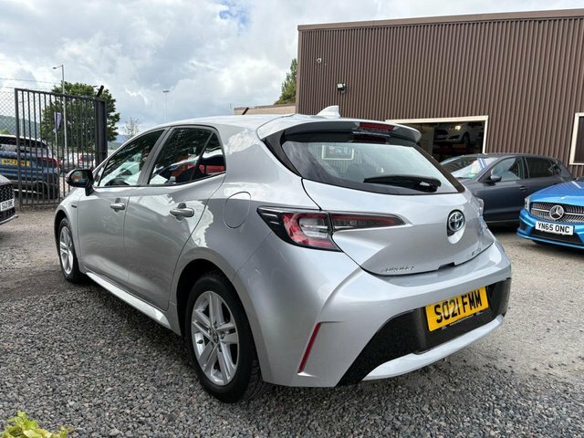 Toyota Corolla 2021 1.8 Vvt-h Gpf Icon Hatchback Hybri SO21FMM Silver #5