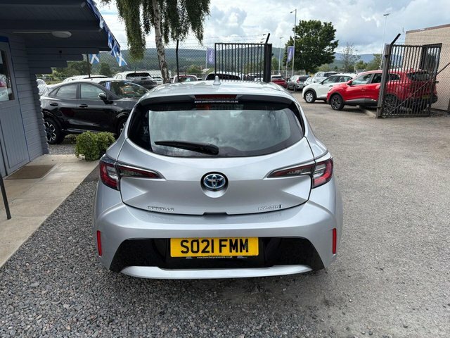 Toyota Corolla 2021 1.8 Vvt-h Gpf Icon Hatchback Hybri SO21FMM Silver #6