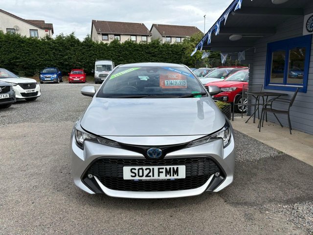 Toyota Corolla 2021 1.8 Vvt-h Gpf Icon Hatchback Hybri SO21FMM Silver #3