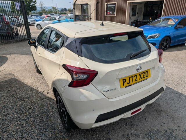 Nissan Micra 2022 1.0 Ig-t Acenta Hatchback E PJ72XZO White #5
