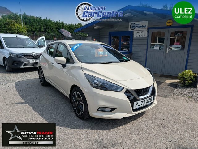 Nissan Micra 2022 1.0 Ig-t Acenta Hatchback E White