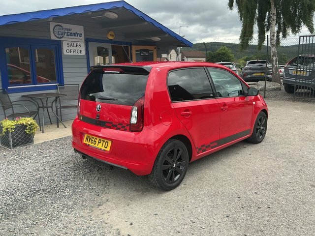 Skoda Citigo 2016 1.0 Mpi Monte Carlo Hatchback Manu Red #3