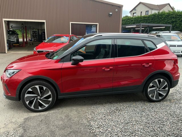 Seat Arona 2024 1.5 Tsi Fr Sport Suv Dsg Euro 6 S Red #6
