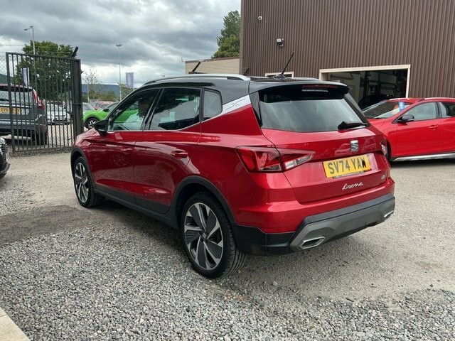 Seat Arona 2024 1.5 Tsi Fr Sport Suv Dsg Euro 6 S Red #5