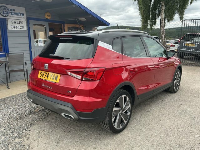 Seat Arona 2024 1.5 Tsi Fr Sport Suv Dsg Euro 6 S Red #3
