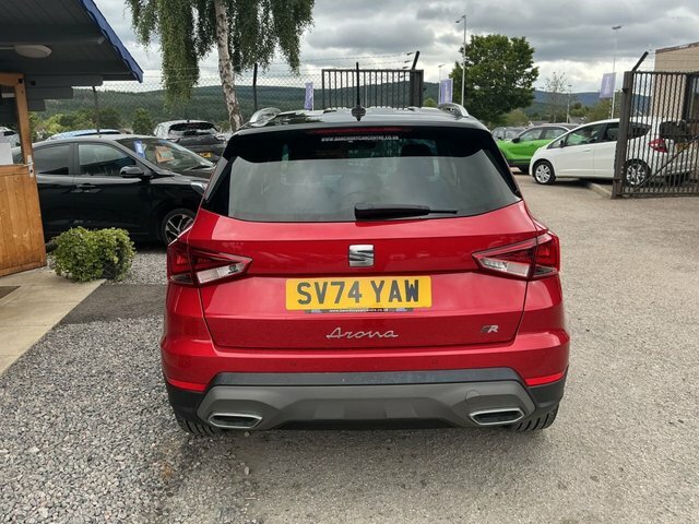 Seat Arona 2024 1.5 Tsi Fr Sport Suv Dsg Euro 6 S Red #4