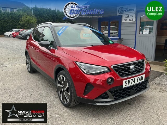 Seat Arona 2024 1.5 Tsi Fr Sport Suv Dsg Euro 6 S Red