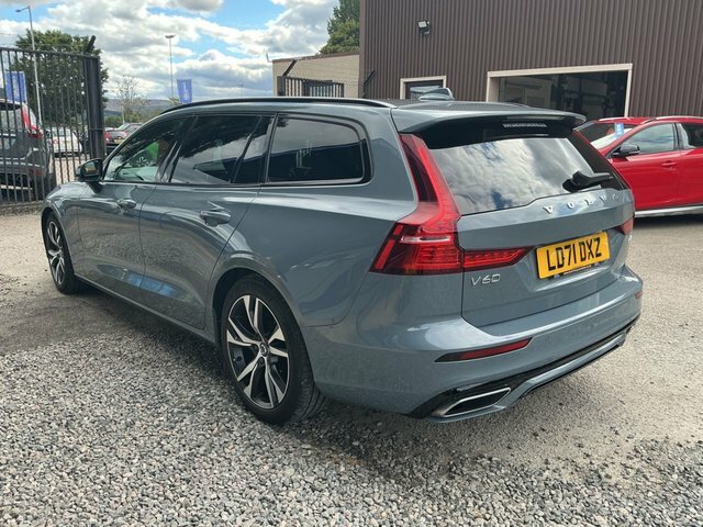 Volvo V60 2021 2.0 B4 Mhev R-design Estate Hybrid Grey #5