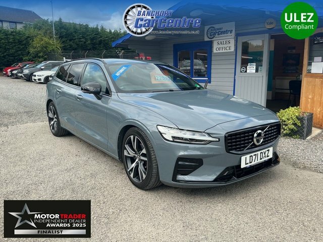 Volvo V60 2021 2.0 B4 Mhev R-design Estate Hybrid Grey
