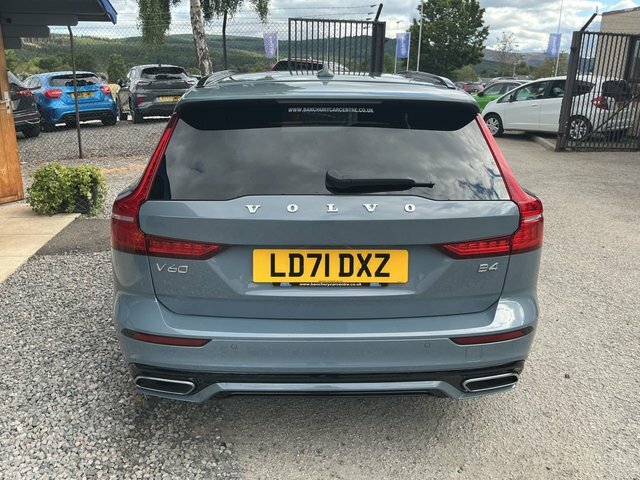 Volvo V60 2021 2.0 B4 Mhev R-design Estate Hybrid Grey #4