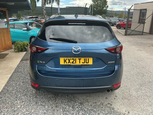 Mazda CX-5 2021 2.2 Skyactiv-d Se-l Suv Eur Blue #6