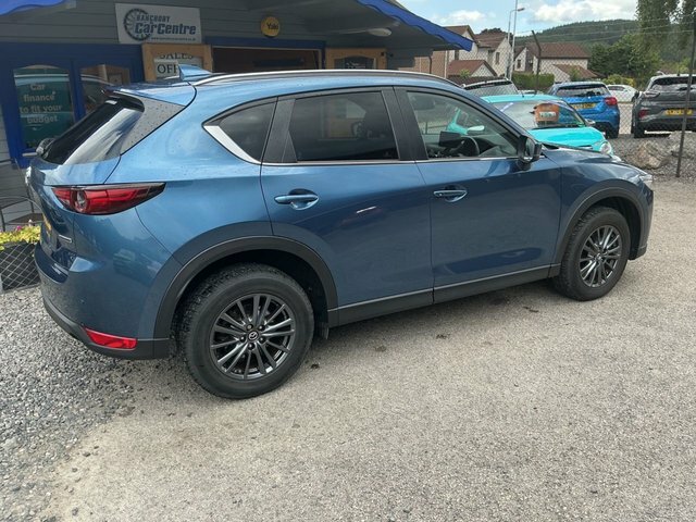 Mazda CX-5 2021 2.2 Skyactiv-d Se-l Suv Eur Blue #3