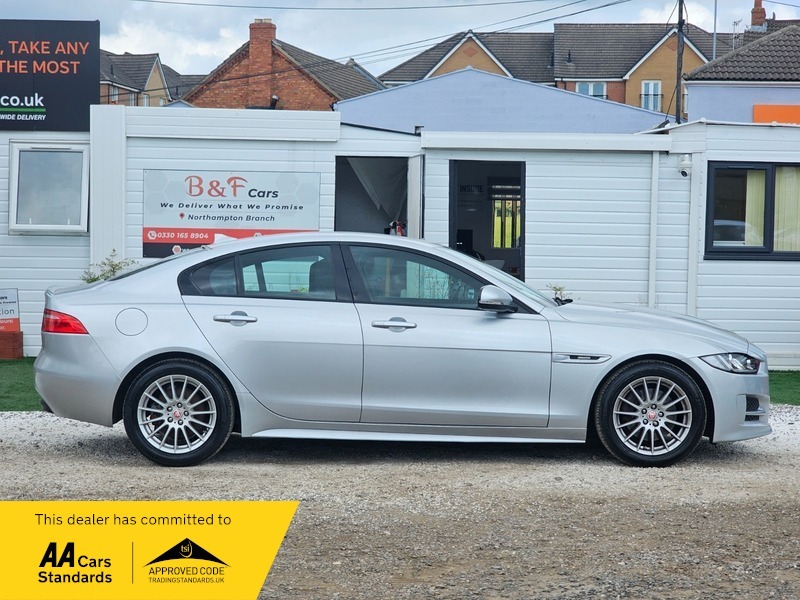 Jaguar XE 2.0D R-sport Saloon SB65PGK Silver #4