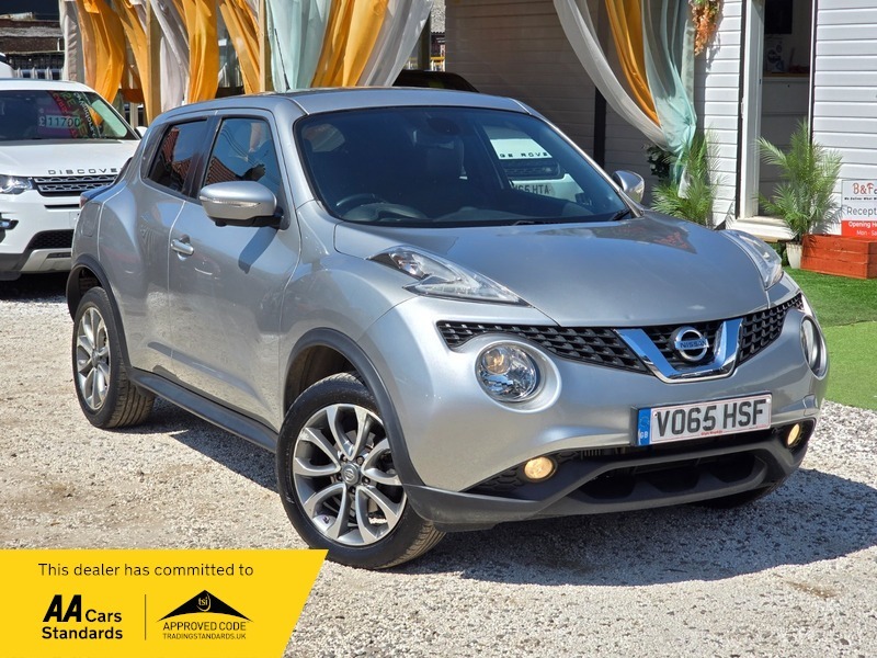 Nissan Juke 1.2 Dig-t Tekna Euro Silver
