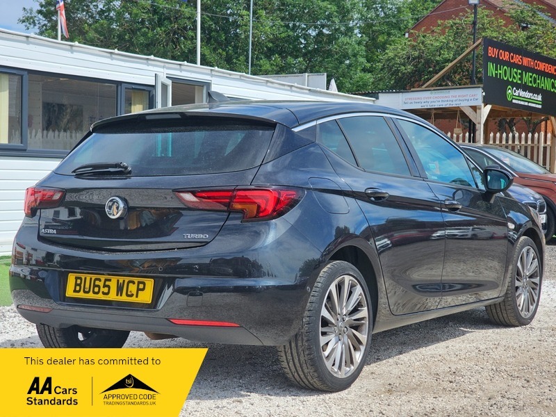 Vauxhall Astra 1.4I Turbo Elite Nav BU65WCP Black #5
