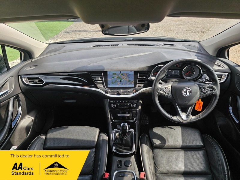 Vauxhall Astra 1.4I Turbo Elite Nav BU65WCP Black #3