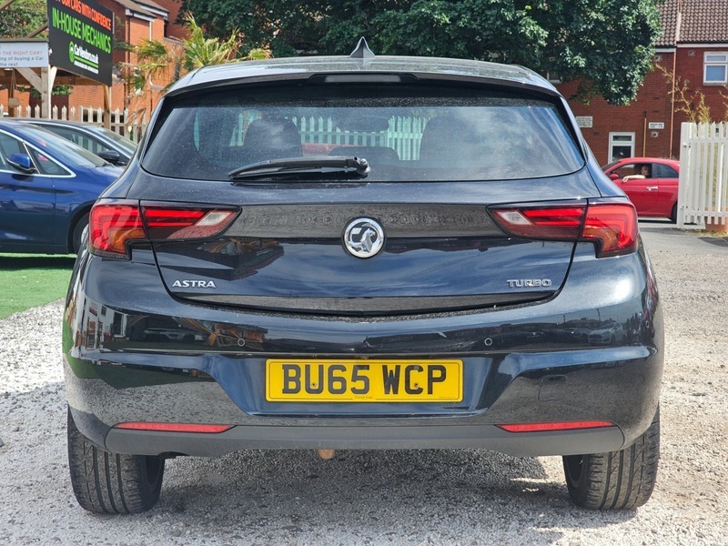 Vauxhall Astra 1.4I Turbo Elite Nav BU65WCP Black #6