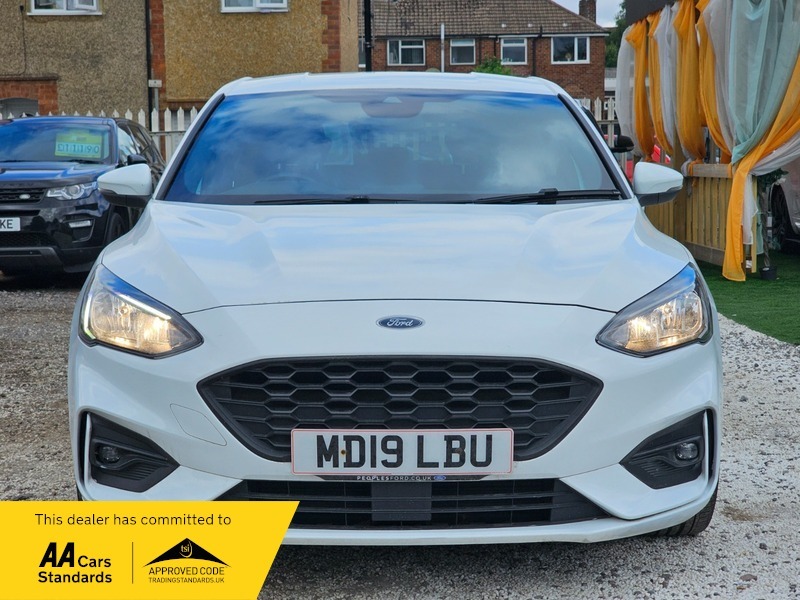 Ford Focus 1.0T Ecoboost St-line Euro MD19LBU White #2