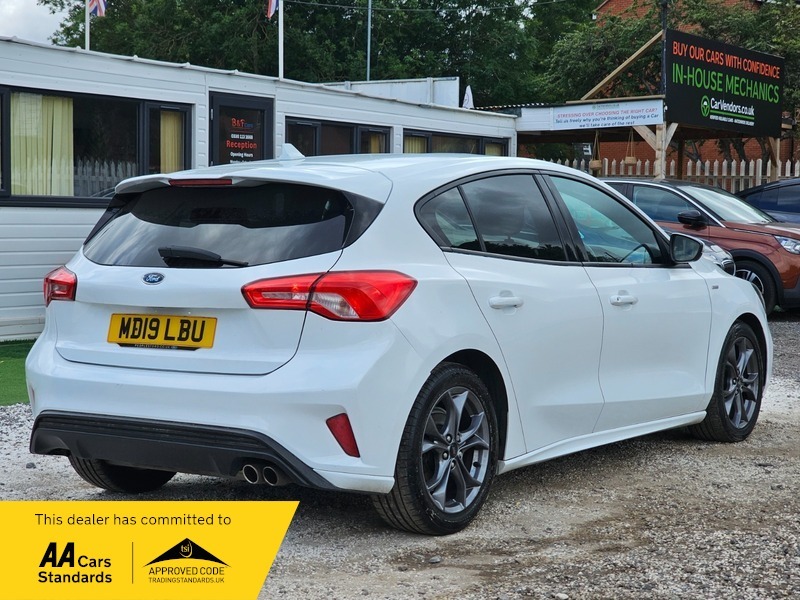 Ford Focus 1.0T Ecoboost St-line Euro MD19LBU White #5