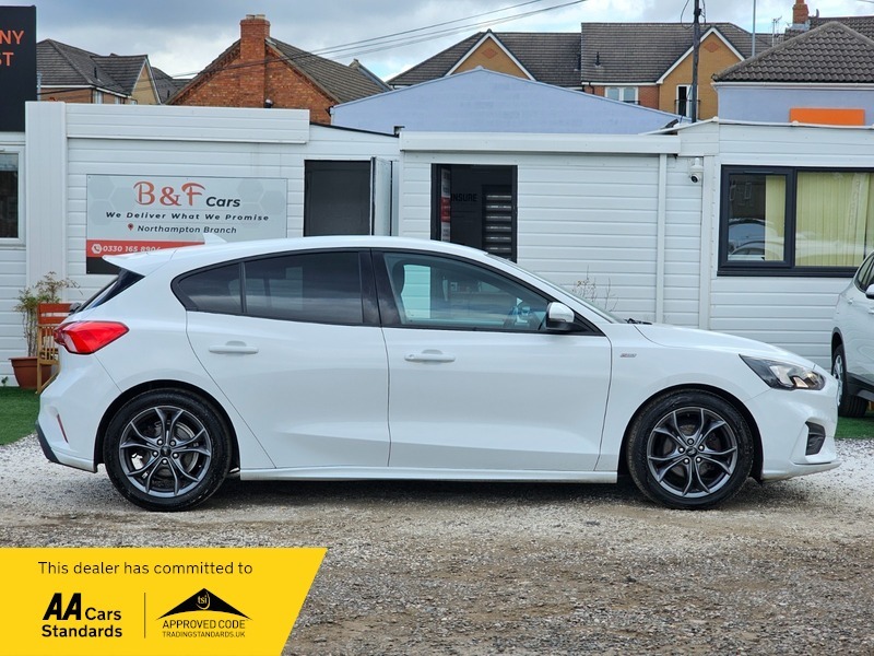 Ford Focus 1.0T Ecoboost St-line Euro MD19LBU White #4