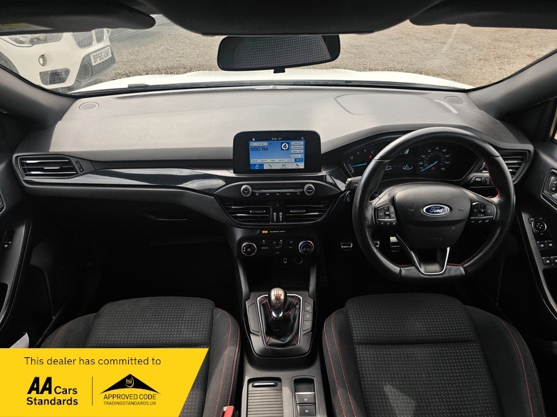 Ford Focus 1.0T Ecoboost St-line Euro MD19LBU White #3